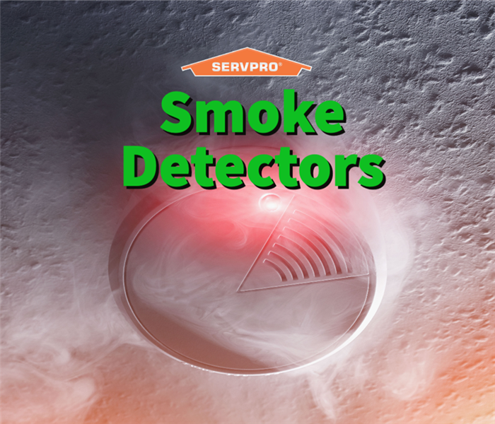 An active smoke detector 